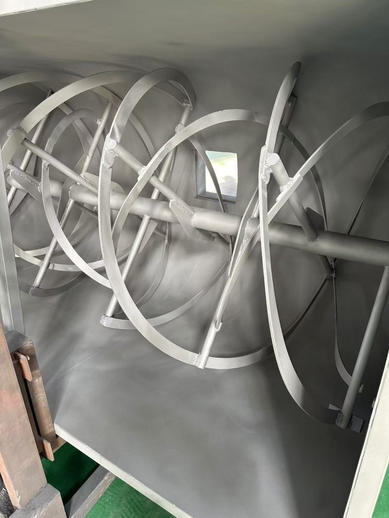 混合機(jī)噴涂耐磨涂層