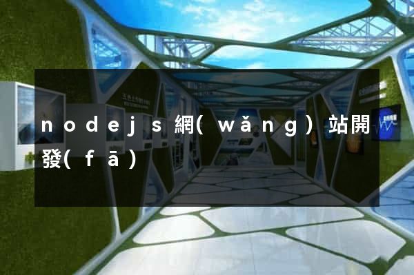 nodejs網(wǎng)站開發(fā)