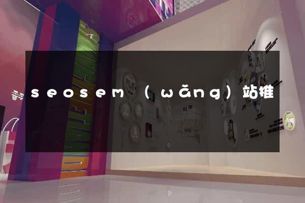seosem網(wǎng)站推廣