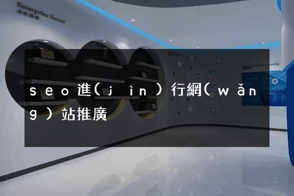 seo進(jìn)行網(wǎng)站推廣