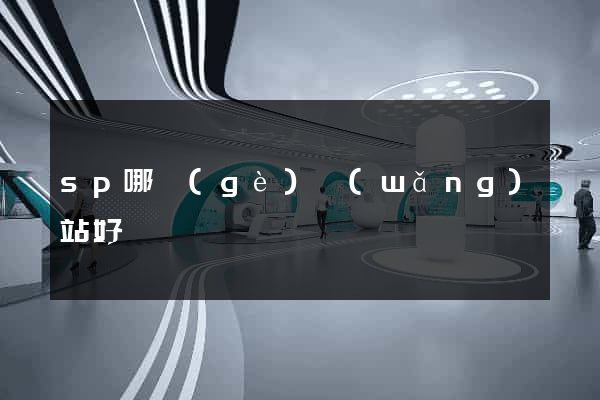 sp哪個(gè)網(wǎng)站好