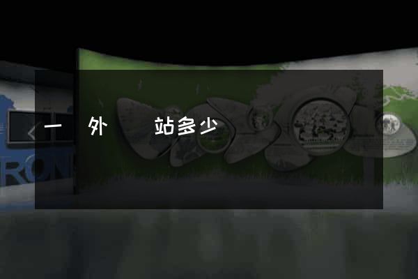 一個外貿網站多少錢