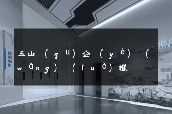 三山區(qū)企業(yè)網(wǎng)絡(luò)推廣
