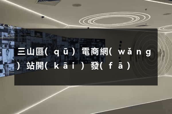 三山區(qū)電商網(wǎng)站開(kāi)發(fā)