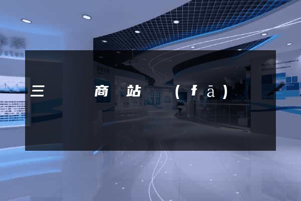 三門縣電商網站開發(fā)