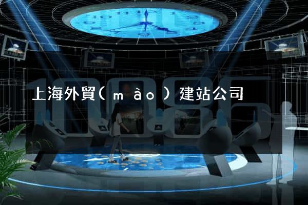 上海外貿(mào)建站公司
