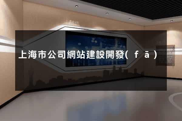 上海市公司網站建設開發(fā)