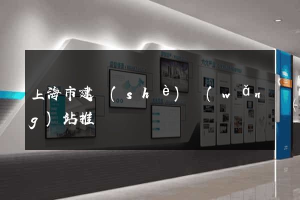 上海市建設(shè)網(wǎng)站推廣