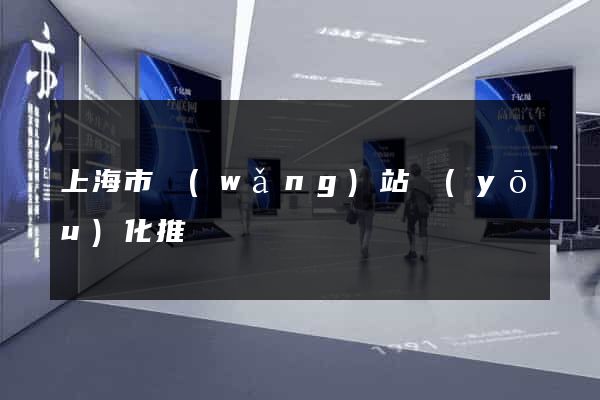 上海市網(wǎng)站優(yōu)化推廣
