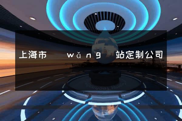 上海市網(wǎng)站定制公司