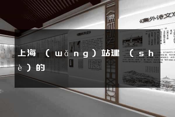 上海網(wǎng)站建設(shè)的