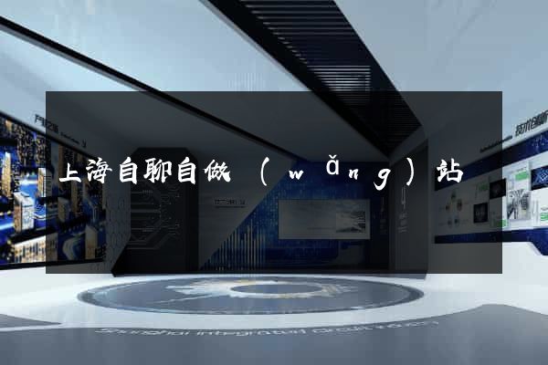 上海自聊自做網(wǎng)站