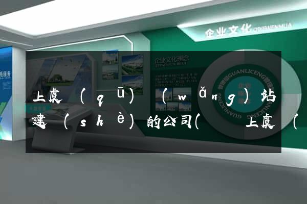 上虞區(qū)網(wǎng)站建設(shè)的公司(紹興上虞網(wǎng)絡(luò)科技有限公司)