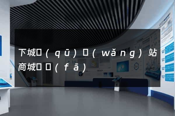 下城區(qū)網(wǎng)站商城開發(fā)