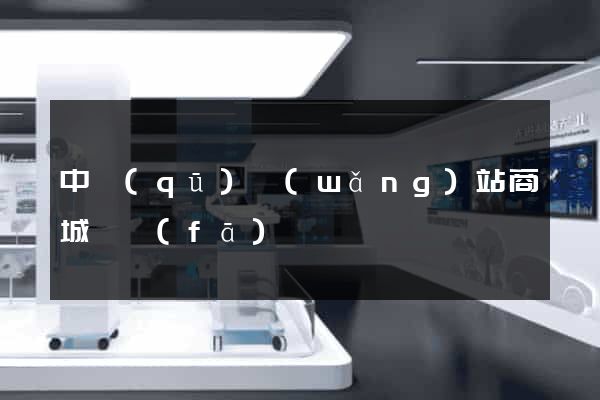中區(qū)網(wǎng)站商城開發(fā)