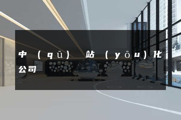 中區(qū)網站優(yōu)化公司
