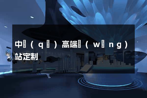 中區(qū)高端網(wǎng)站定制