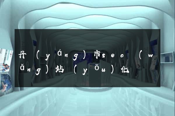 丹陽(yáng)市seo網(wǎng)站優(yōu)化