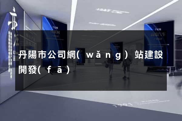 丹陽市公司網(wǎng)站建設開發(fā)