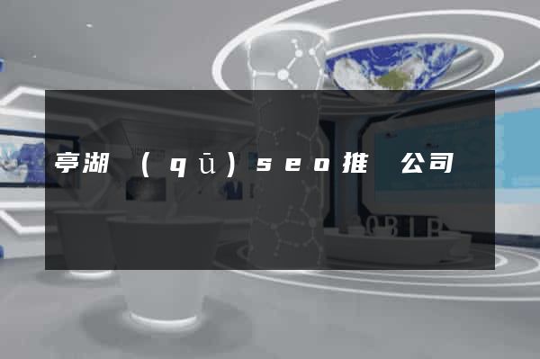 亭湖區(qū)seo推廣公司