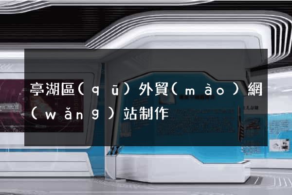 亭湖區(qū)外貿(mào)網(wǎng)站制作