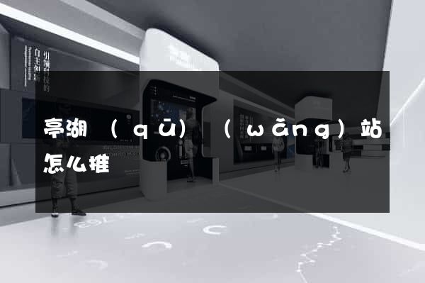 亭湖區(qū)網(wǎng)站怎么推廣