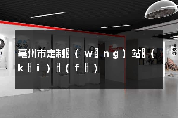 亳州市定制網(wǎng)站開(kāi)發(fā)