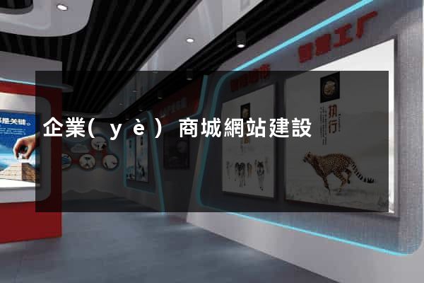 企業(yè)商城網站建設
