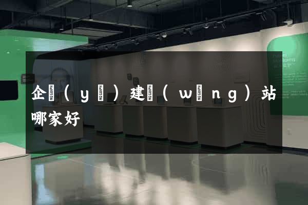 企業(yè)建網(wǎng)站哪家好