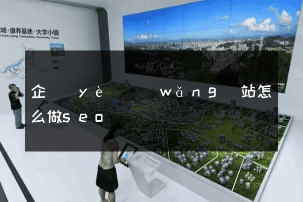 企業(yè)網(wǎng)站怎么做seo