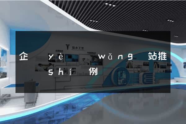 企業(yè)網(wǎng)站推廣實(shí)例