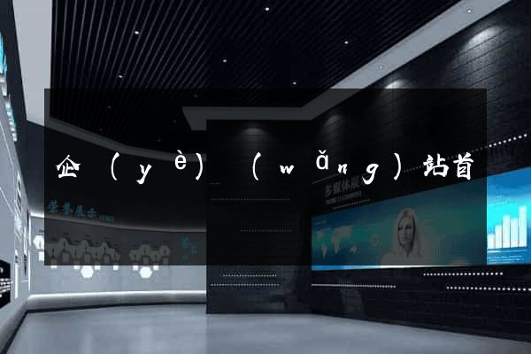 企業(yè)網(wǎng)站首頁
