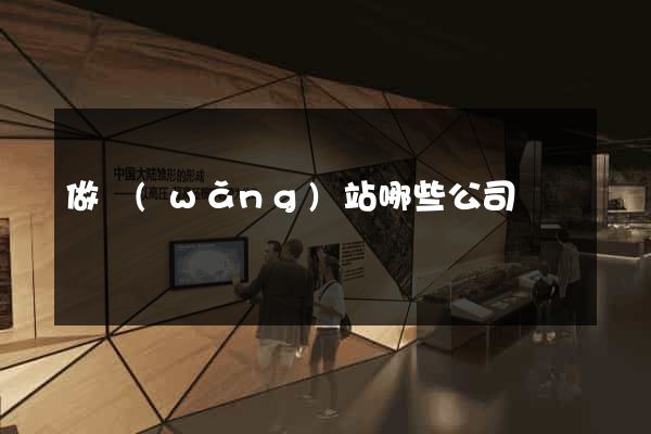 做網(wǎng)站哪些公司