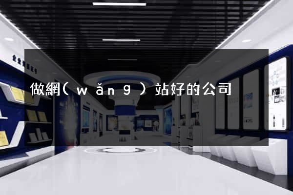 做網(wǎng)站好的公司
