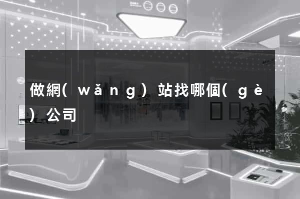 做網(wǎng)站找哪個(gè)公司