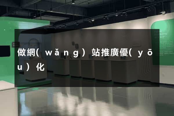 做網(wǎng)站推廣優(yōu)化