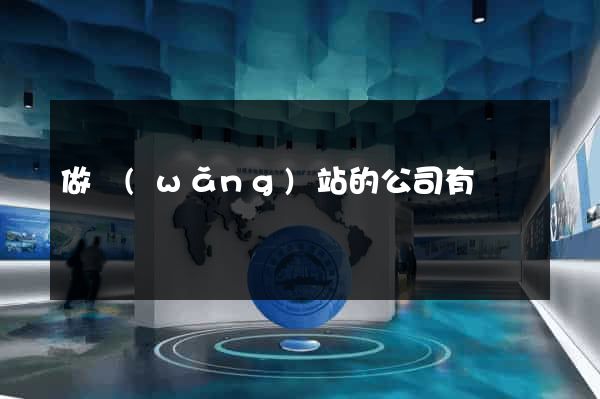 做網(wǎng)站的公司有