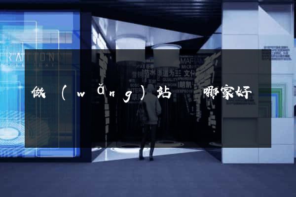 做網(wǎng)站選擇哪家好