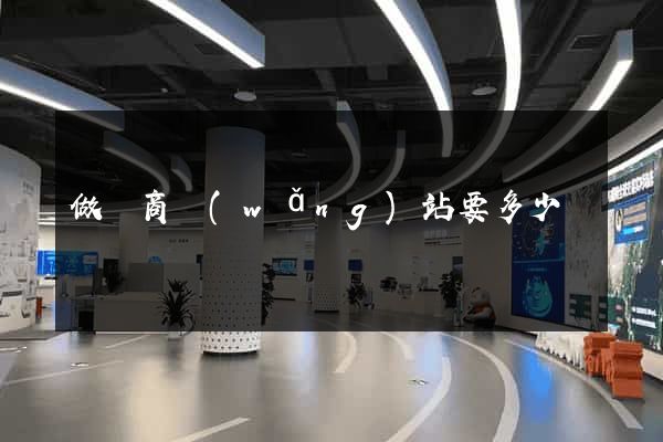 做電商網(wǎng)站要多少錢