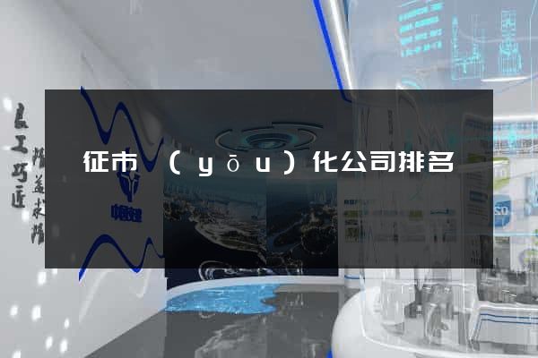儀征市優(yōu)化公司排名