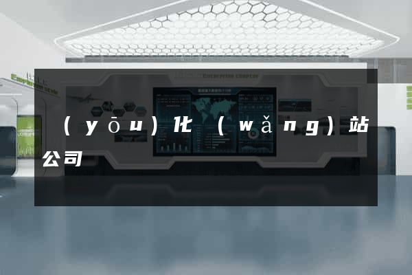 優(yōu)化網(wǎng)站公司