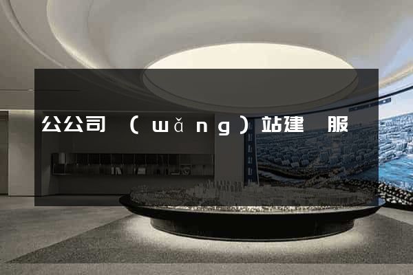 公公司網(wǎng)站建設服務