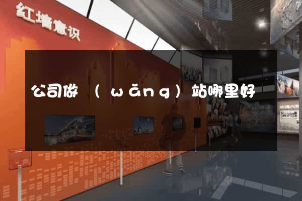 公司做網(wǎng)站哪里好