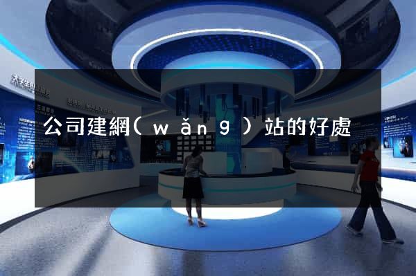 公司建網(wǎng)站的好處
