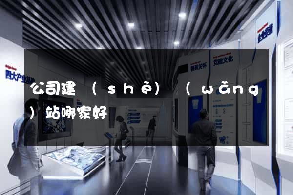 公司建設(shè)網(wǎng)站哪家好