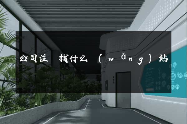 公司注冊找什么網(wǎng)站