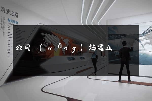 公司網(wǎng)站建立