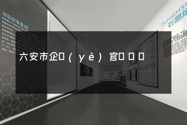 六安市企業(yè)官網設計