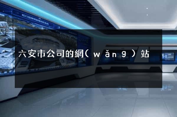 六安市公司的網(wǎng)站