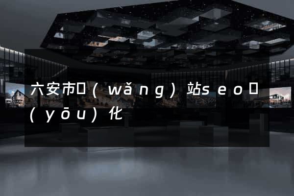 六安市網(wǎng)站seo優(yōu)化